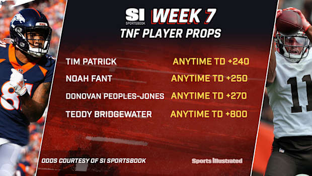 Week 7 TNF Player Props-SOCIAL